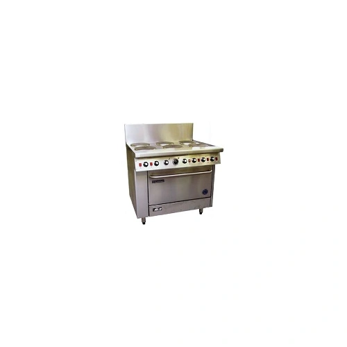 GOLDSTEIN 6 BURNER ELECTRIC RANGE W/ OVEN UNDER