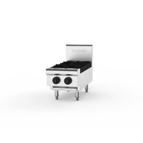 GOLDSTEIN 2 BURNER GAS BOILING TOP W/ FLAME FAILURE