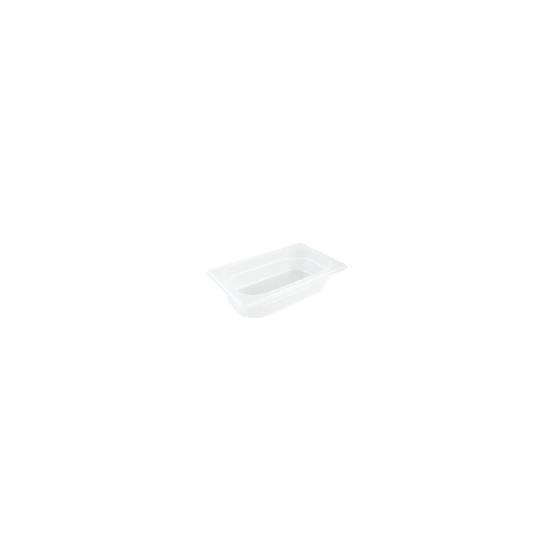 POLYPROP 1/3 SIZE 100mm GASTRONORM CONTAINER CLEAR