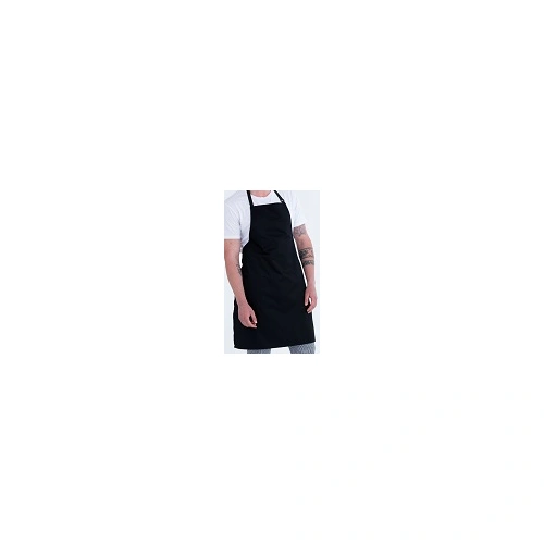 PRO CHEF BLACK BIB APRON 70 x 86cm