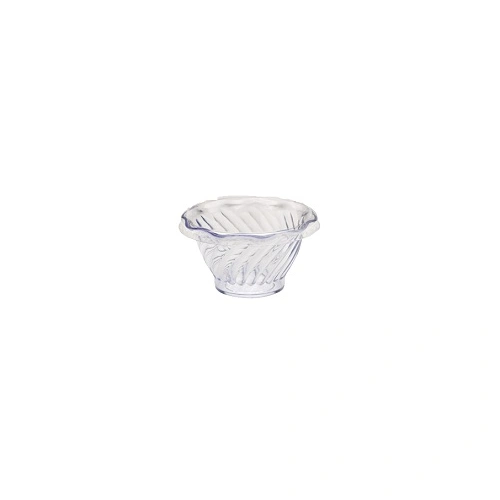 ALADDIN 5oz / 150ml SWIRL BOWL CLEAR 48/CTN 