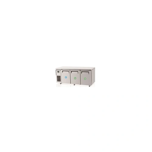 SKIPIO UNDERCOUNTER 3 SOLID DOOR FRIDGE FREEZER