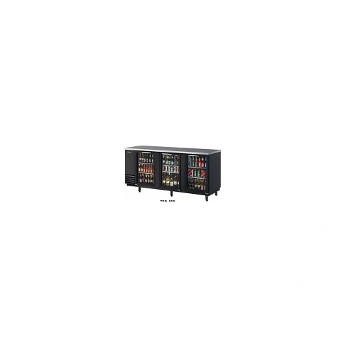 TURBO AIR 3 SWING GLASS DOOR BACK BAR FRIDGE 849 LITRES