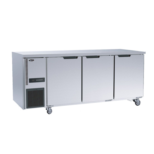 THERMASTER S/ST 3 DOOR WORKBENCH FRIDGE 