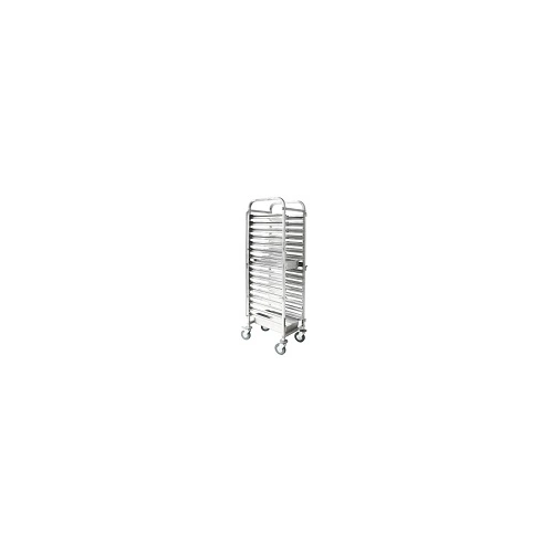 SUNNEX 1/1 GN TROLLEY S/ST 380mmW x 550mmD