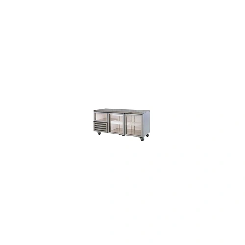ANVIL 3½ GLASS DOOR BACK BAR REFRIGERATOR 763 LITRE