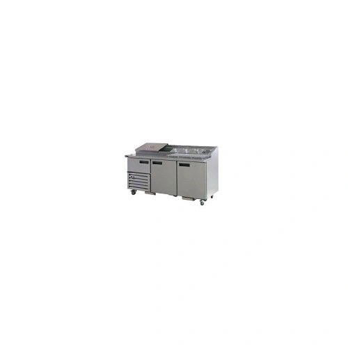 ANVIL PIZZA BAR FRIDGE 2½ SOLID DOOR 440 LITRE