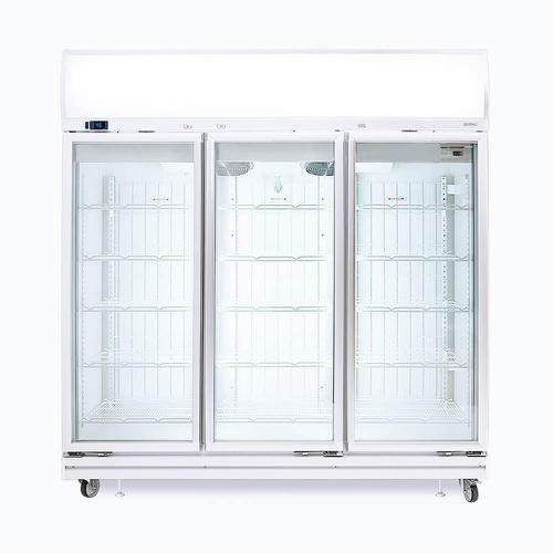 BROMIC 3 FLAT GLASS DOOR DISPLAY FREEZER 1507 LITRE