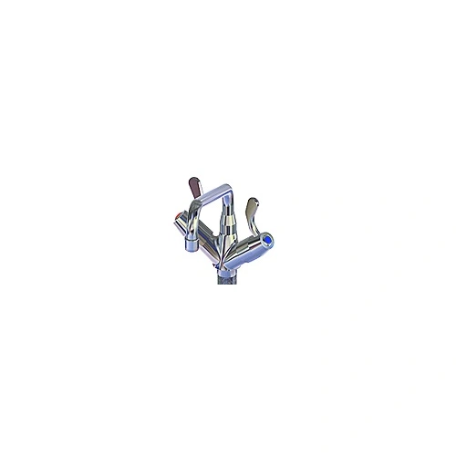 YELLOW DECK MOUNTED FAUCET180mm SPOUT