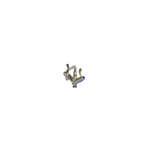 YELLOW DECK MOUNTED FAUCET 300mm SPOUT