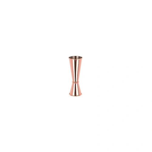 ZANZI TOKYO JIGGER W/ CURLED EDGE ROSE GOLD 30/60ml