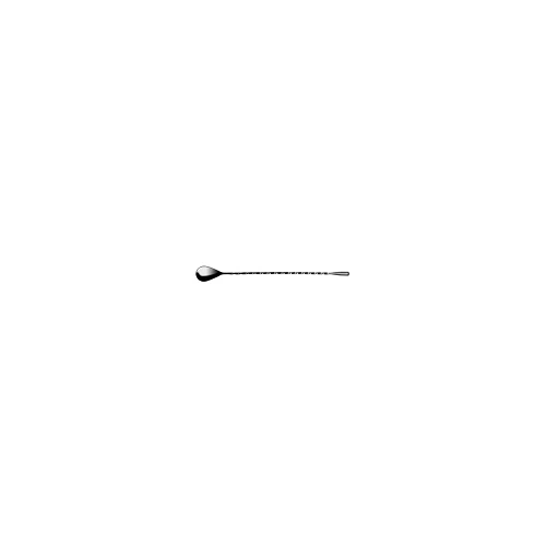 ZANZI TEAR DROP BAR SPOON GUN METAL 300mm x 29mm