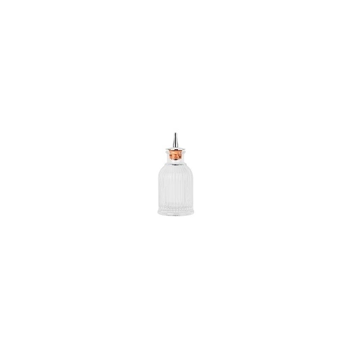ZANZI LINE BITTERS BOTTLE GLASS W/ MIRROR LID 90ml