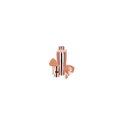 ZANZI 5PCE COCKTAIL SET ROSE GOLD