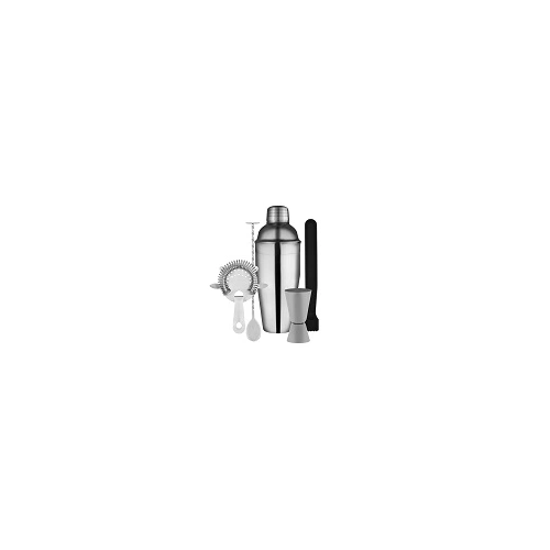 ZANZI 5PCE COCKTAIL SET GIFT BOXED S/ST